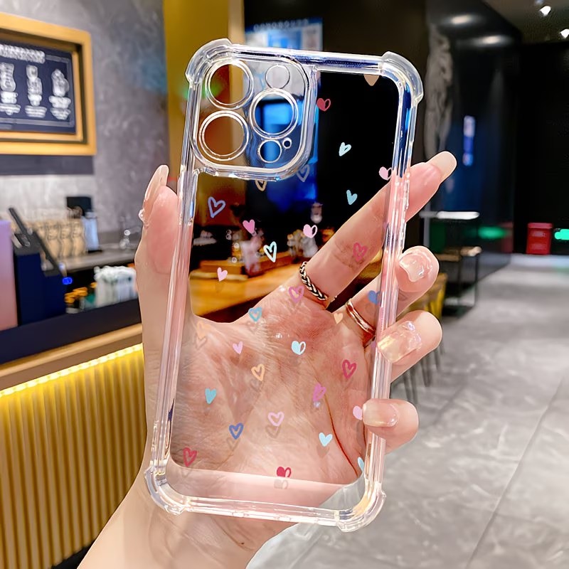 Apple Iphone 16 - Cover Trasparente Anti-Caduta con Angoli Rinforzati