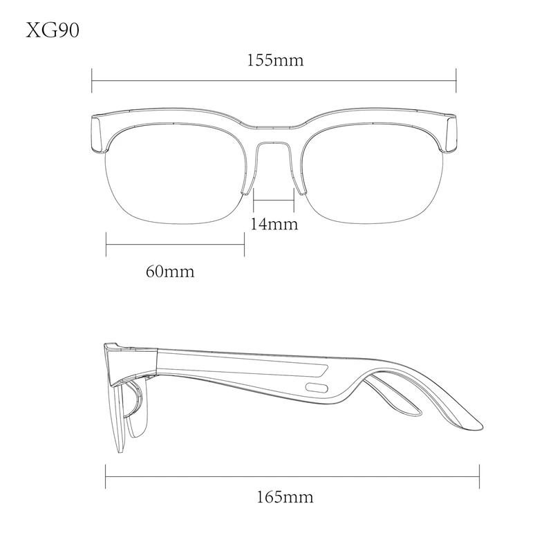 Smart Glasses Lens - Occhiali Intelligenti AI 8K per Xiaomi,